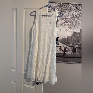 White Nine West dress, never worn